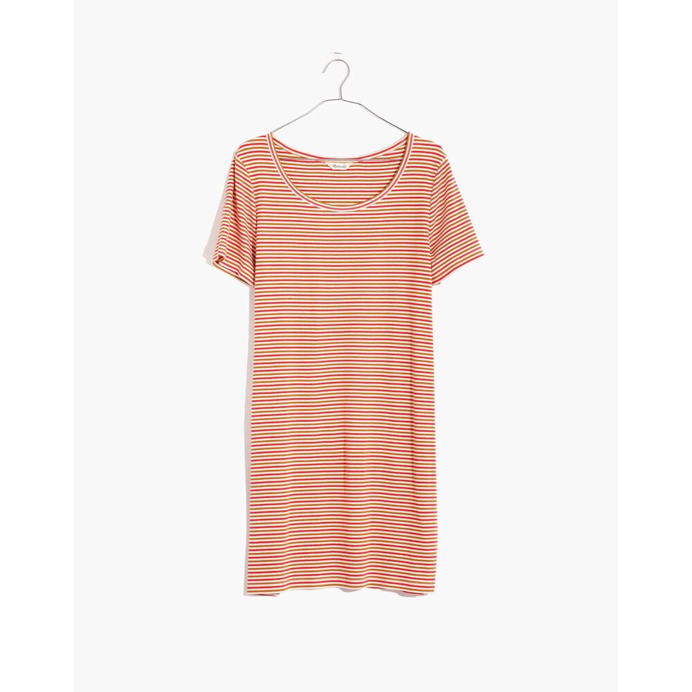 Madewell Swingy Tee Shirt In Stripe Size XXS